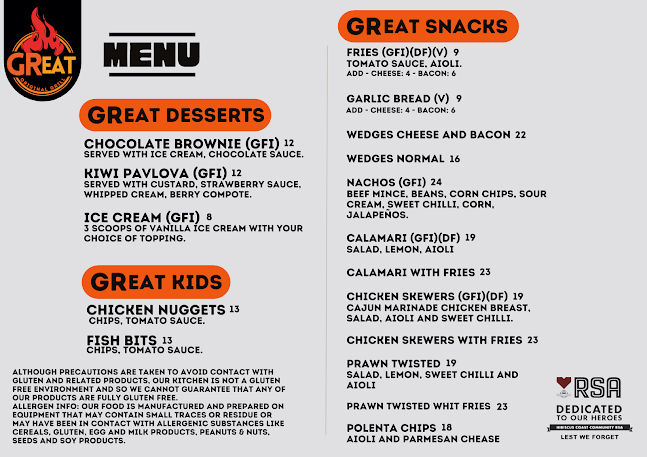 Opinii despre Hibiscus Coast Community RSA în Silverdale - Hospitality and gastronomy