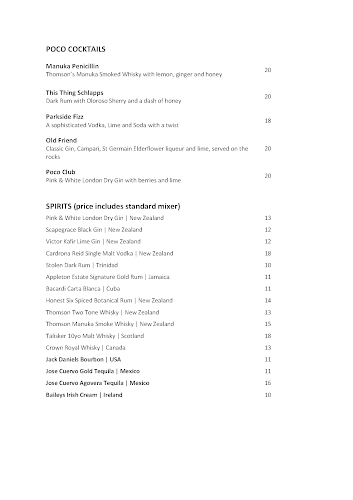 Poco. - Hospitality and gastronomy