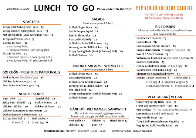 Pho Nem Hanoi Home Cooking