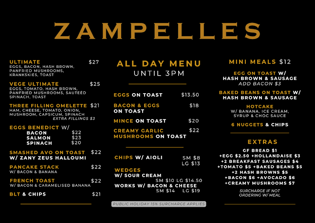 Zampelles Queensgate - Hospitality and gastronomy