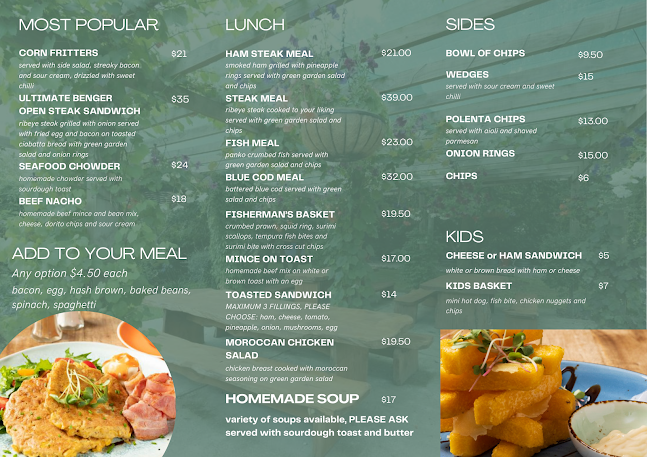 Benger NUI Cafe - Hospitality and gastronomy