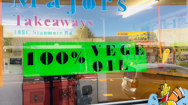 Majors Takeaways Fish & Chip Burger - Christchurch