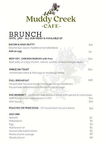 Comentarii opinii despre Muddy Creek Cafe