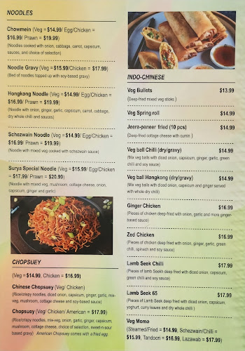 Surya Indian & Indo Chinese Takeaway