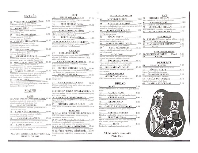 Rice & Spice Indian Restaurant - Tokoroa