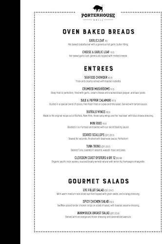 Opinii despre Porterhouse Grill în Auckland - Hospitality and gastronomy