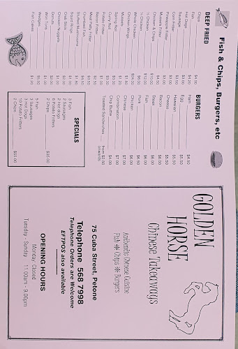 Opinii despre Golden Horse Takeaway în Lower Hutt - Hospitality and gastronomy