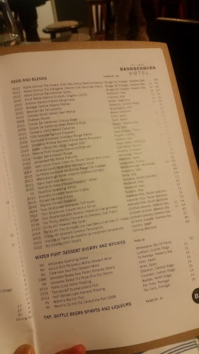 Bannockburn Hotel - Wine Country Restaurant - Hospitality and gastronomy