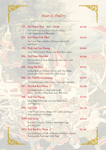 Central Thai Restaurant - Hospitality and gastronomy