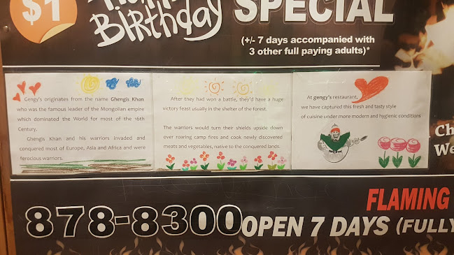 Gengy's Hastings - Hospitality and gastronomy