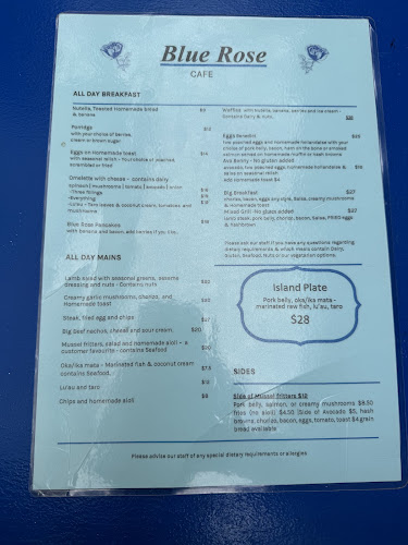 Comments and reviews of Blue Rose.