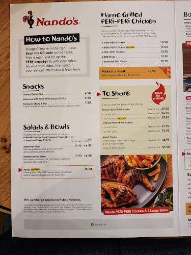 Nando's Porirua - Hospitality and gastronomy
