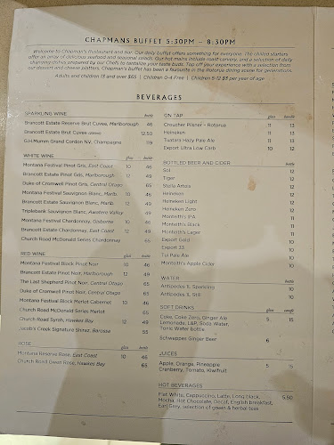 Chapmans Buffet & Bar - Rotorua