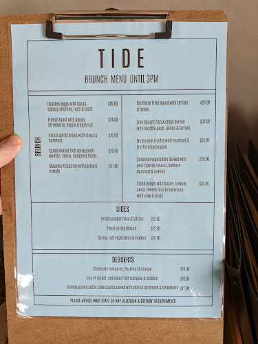 Tide - Hospitality and gastronomy