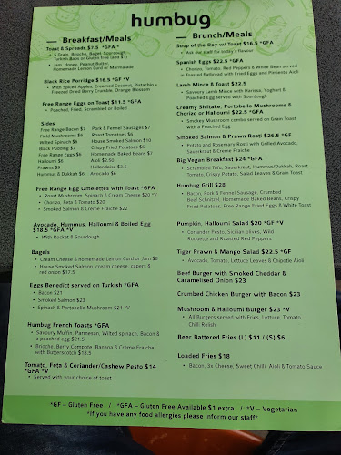 Humbug Cafe - Hospitality and gastronomy