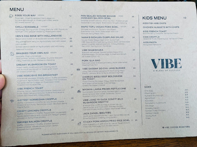 VIBE Coffee Roasters - Hospitality and gastronomy