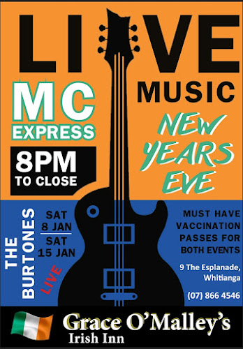 Grace O'Malley's Irish Inn Whitianga - Whitianga