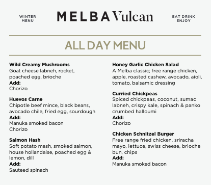 MELBA Vulcan - Auckland