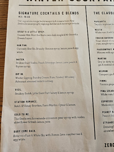 The Fainting Goat - Hospitality and gastronomy