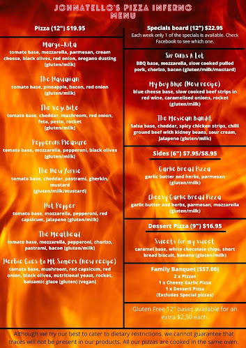 Johnatello’s Pizza Inferno - Hospitality and gastronomy