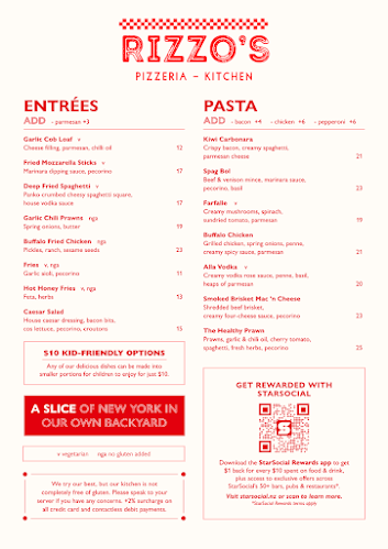 Rizzo's Pizzeria & Kitchen - Hospitality and gastronomy