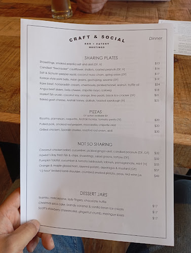 Craft and Social - Hastings