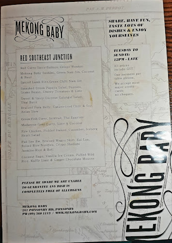 Reviews of Mekong Baby in Auckland - Hospitality and gastronomy