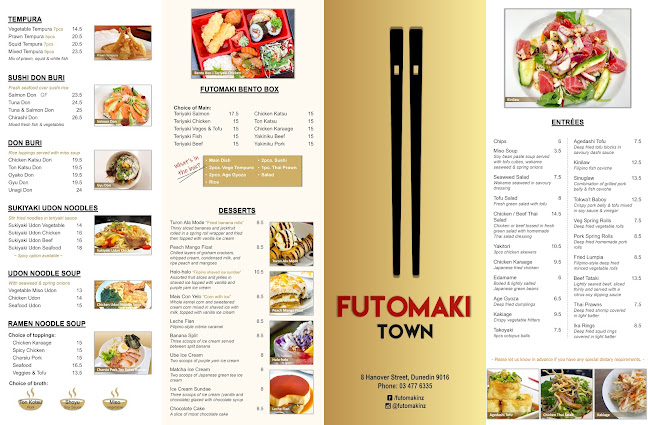 Opinii despre Futomaki Town în Dunedin - Hospitality and gastronomy