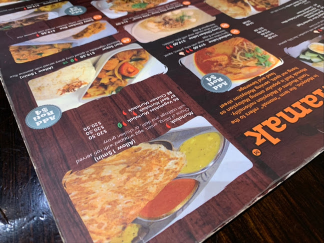 Mamak Malaysian Restaurant - Hospitality and gastronomy