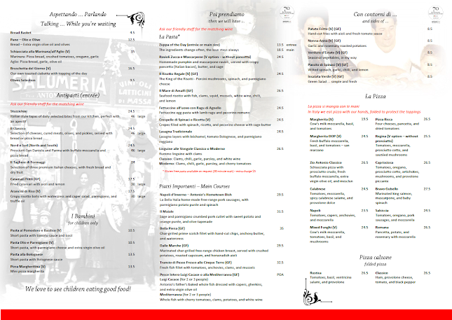 La Bella Italia - Hospitality and gastronomy