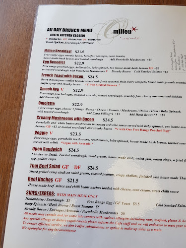 Milieu Cafe - Hospitality and gastronomy