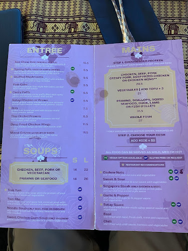 Opinii despre Thai Orchid Restaurant în Palmerston North - Hospitality and gastronomy