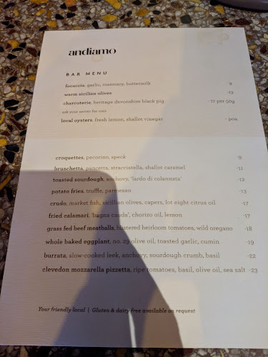 Comments and reviews of Andiamo Eatery