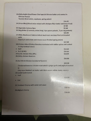 Indian Junction restaurant and takeaway - Tauranga