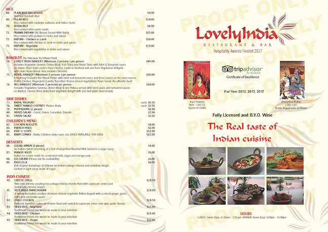 Lovely India Restaurant - Rotorua