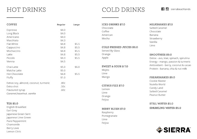 Sierra Coffee Beachlands