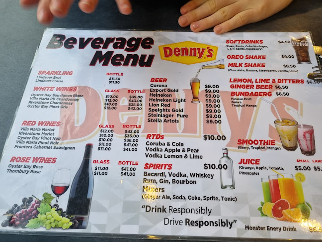 Reviews of Denny's Manukau Restaurant in Auckland - Hospitality and gastronomy
