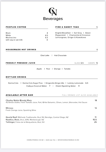 Charley Noble - Wellington