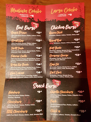 RE Burger Hornby - Christchurch