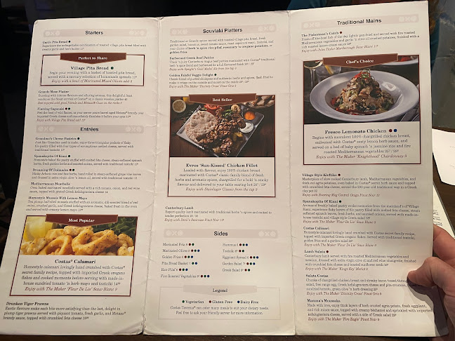 Opinii despre Costas Taverna Greek Restaurant and Ouzo Bar în Christchurch - Hospitality and gastronomy