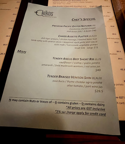 Comments and reviews of Chikos Restaurant & Cafe