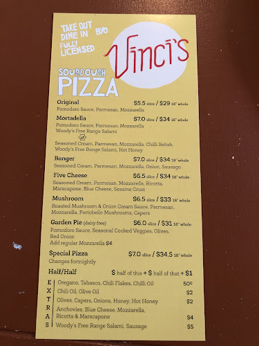 Vinci's Pizza - Napier