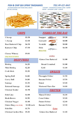 Seaspray Takeaways - Hospitality and gastronomy