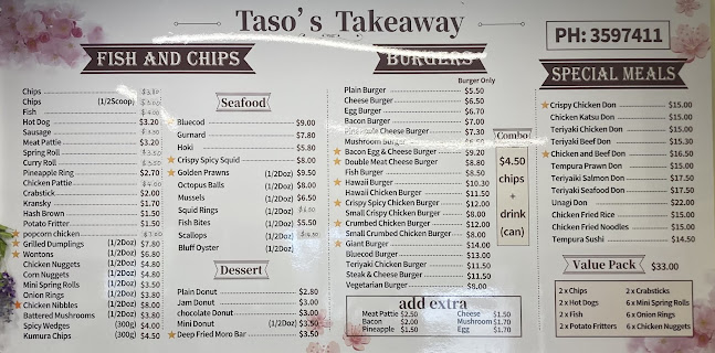 Taso's Takeaway - Christchurch