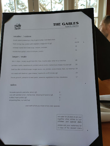 Opinii despre The Gables Osteria & Enoteca în Russell - Hospitality and gastronomy