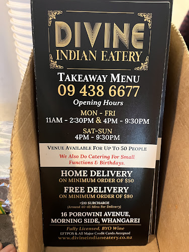 Divine Indian restaurant - Hospitality and gastronomy