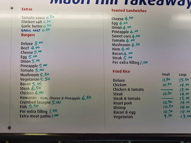 Māori Hill Takeaways