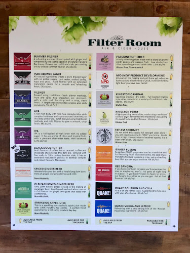 Comments and reviews of The Filter Room Ale & Cider House
