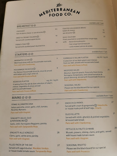 Mediterranean Foods Trattoria & Deli