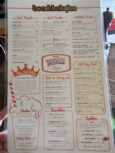 Reviews of Beach Babylon in Wellington - Hospitality and gastronomy